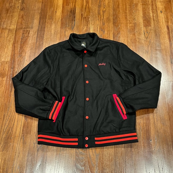 Disney x Forever 21 Mickey Mouse Bomber Jacket Mens - Picture 5 of 13